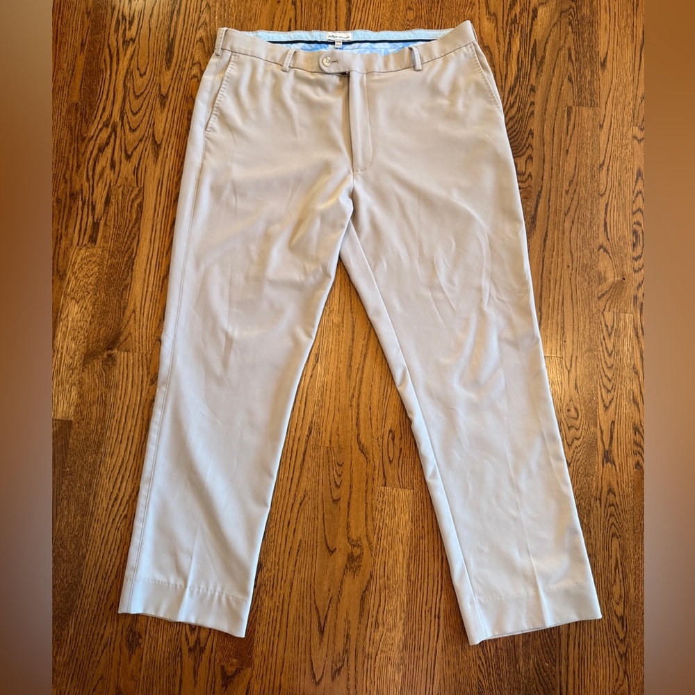 Peter Millar Dress Pant Light Tan Chinos 38/32